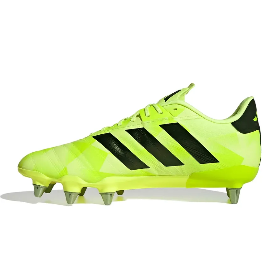 Imagen 2 de 7 de Botin de Rugby adidas Kakari Rs-AMARILLO FLUOR/NEGRO