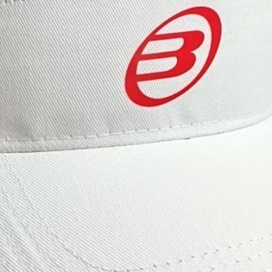 Imagen 1 de 2 de Visera Bullpadel Estampa Dft-BLANCO