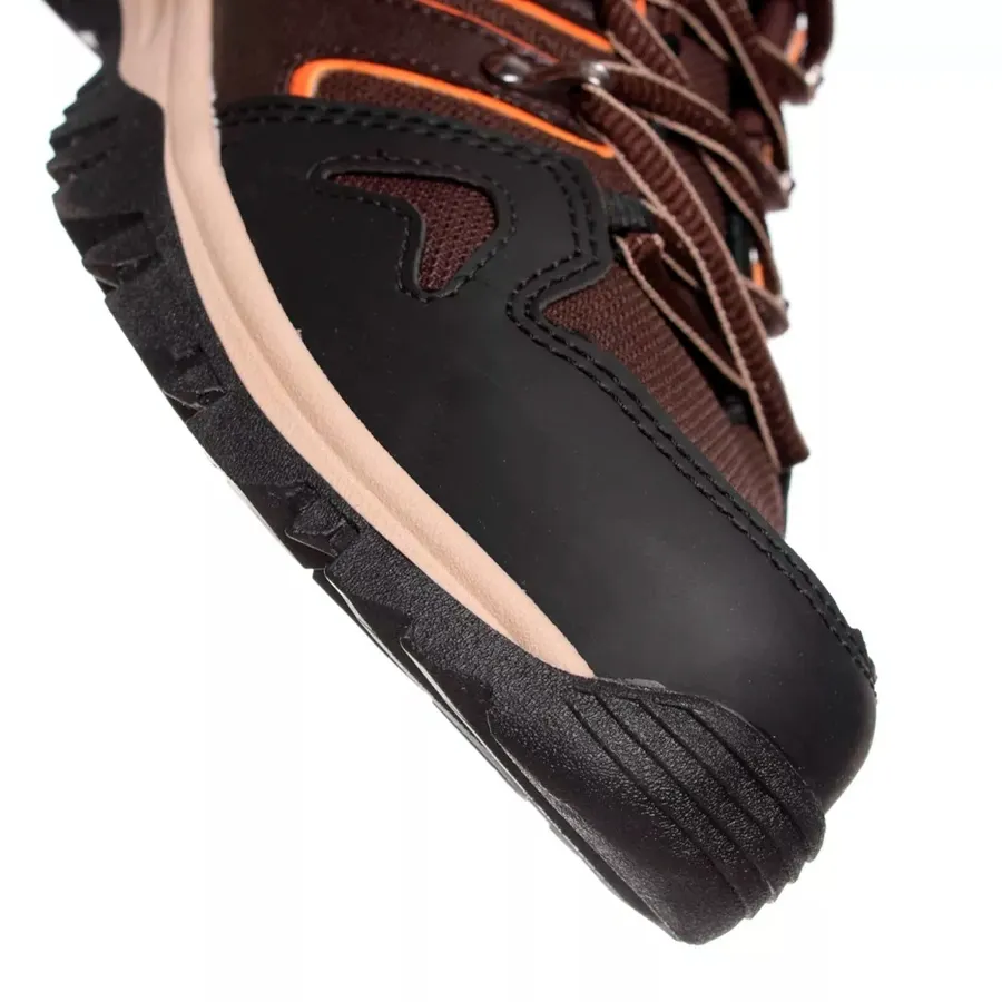 Imagen 5 de 6 de Zapatillas Athix Elbrus 708-CHOCOLATE/NARANJA