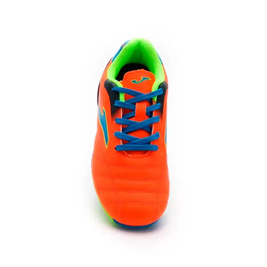 Imagen 2 de 4 de Botines Joma Toledo Campo Jr Fw-NARANJA/AZUL