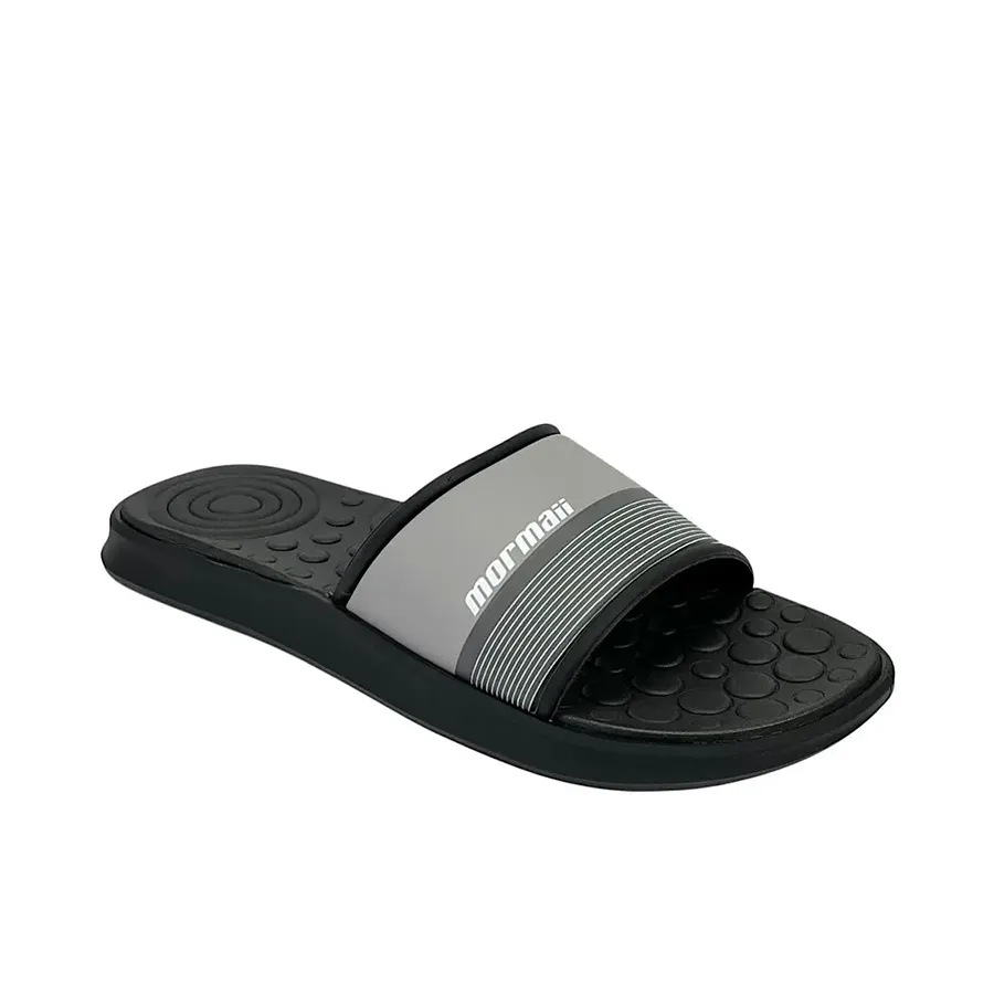 Imagen 1 de 5 de Sandalias Mormaii Quiver Pro Slide-NEGRO/GRIS