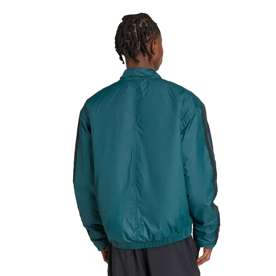 Imagen 1 de 4 de Campera adidas Essentials Climawarm 3 Stripes-VERDE