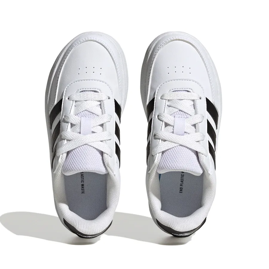 Imagen 3 de 7 de Zapatillas adidas Breaknet 2.0 K-BLANCO/NEGRO