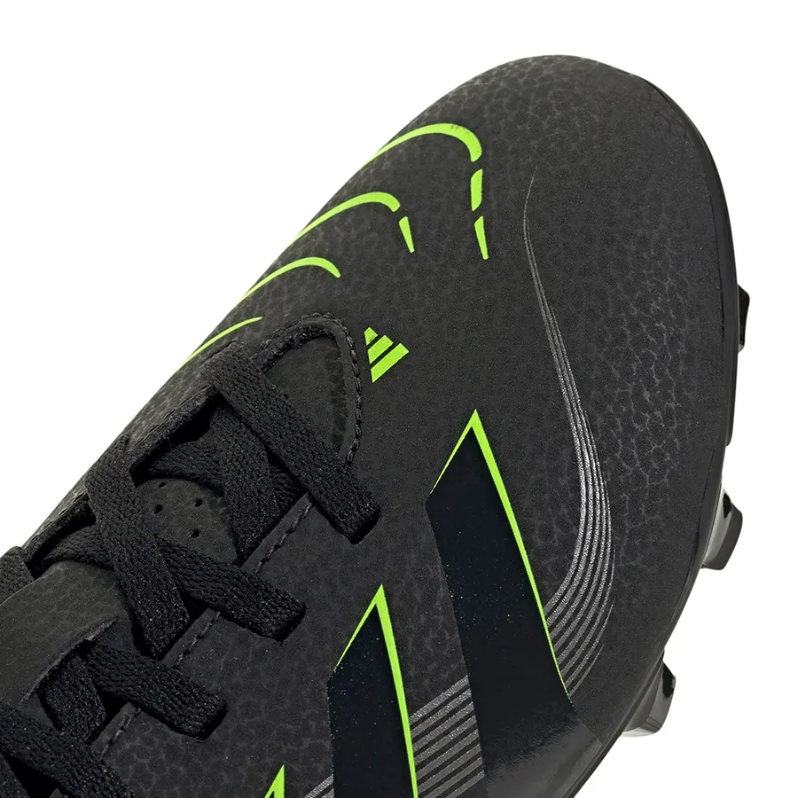 Imagen 6 de 7 de Botines adidas Predator Club Fg/Mg-NEGRO/VERDE FLUOR