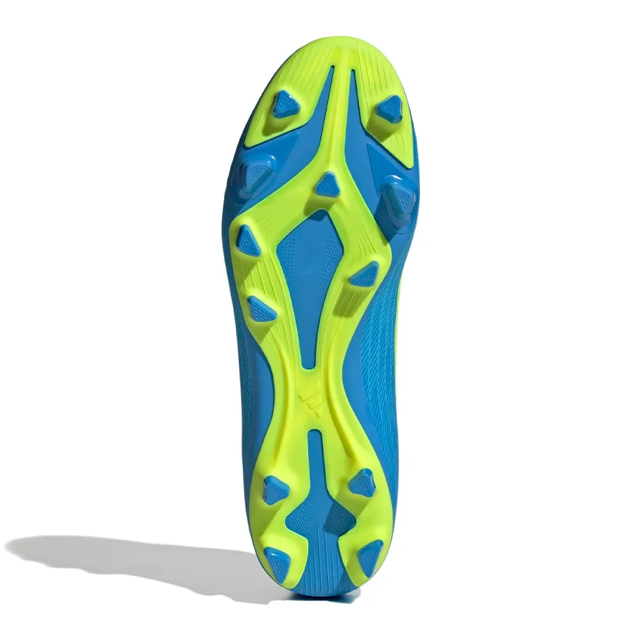 Imagen 4 de 7 de Botines adidas F50 Club Fg-CELESTE/AZUL/AMARILLO FLUOR