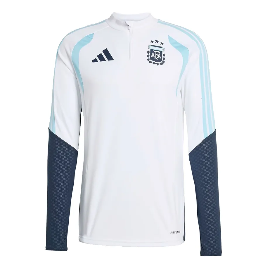 Imagen 2 de 5 de Buzo adidas Top Tiro Training Selección Argentina 26 Afa-BLANCO/CELESTE