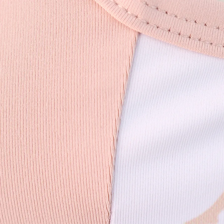 Imagen 4 de 5 de Remera Kappa 222 Banda Atvan-ROSA/BLANCO