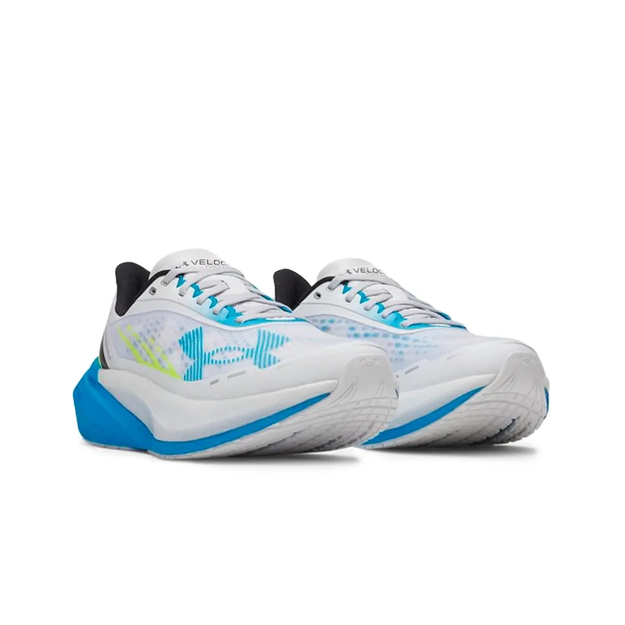 Imagen 1 de 5 de Zapatillas Under Armour Velociti Distance-BLANCO/CELESTE/AMARILLO