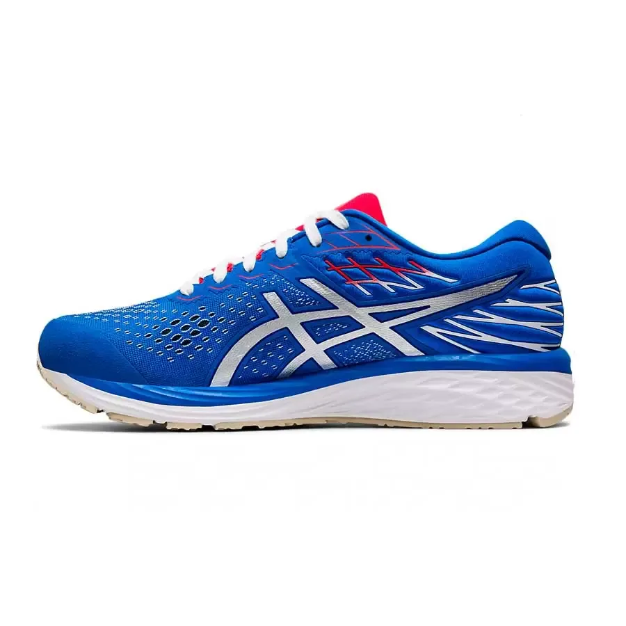 Imagen 1 de 5 de Zapatillas Asics Gel Cumulus 21 Retro-AZUL/BLANCO/ROJO