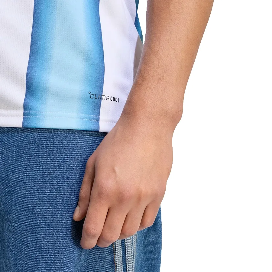 Imagen 5 de 6 de Camiseta adidas Titular Selección Argentina 26 Afa Versión Fan-BLANCO/CELESTE