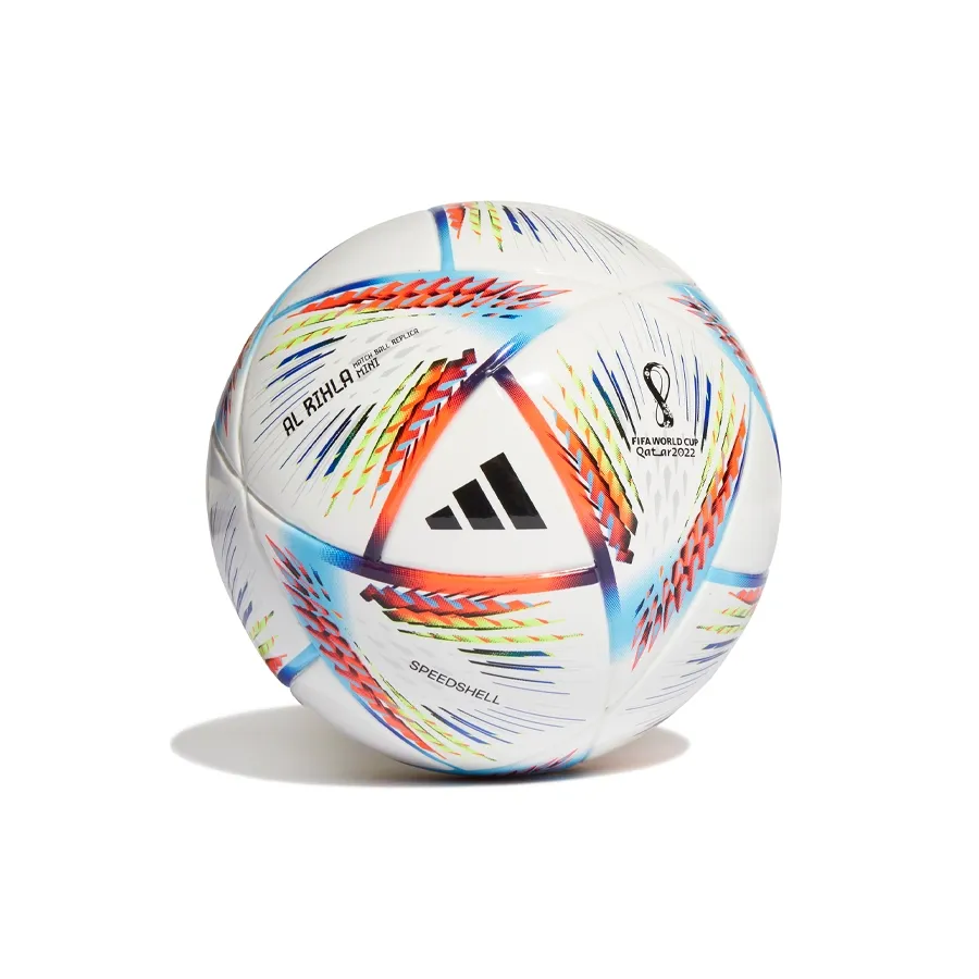 Imagen 0 de 4 de Pelota adidas Al Rilha Mini-BLANCO/NARANJA/AZUL
