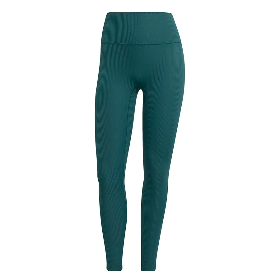 Imagen 1 de 4 de Calza adidas All Me Rib 7/8-PETROLEO