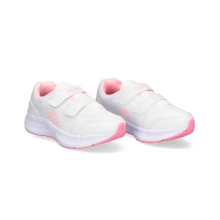 Imagen 1 de 5 de Zapatillas Kappa Play Time Kids-BLANCO/ROSA