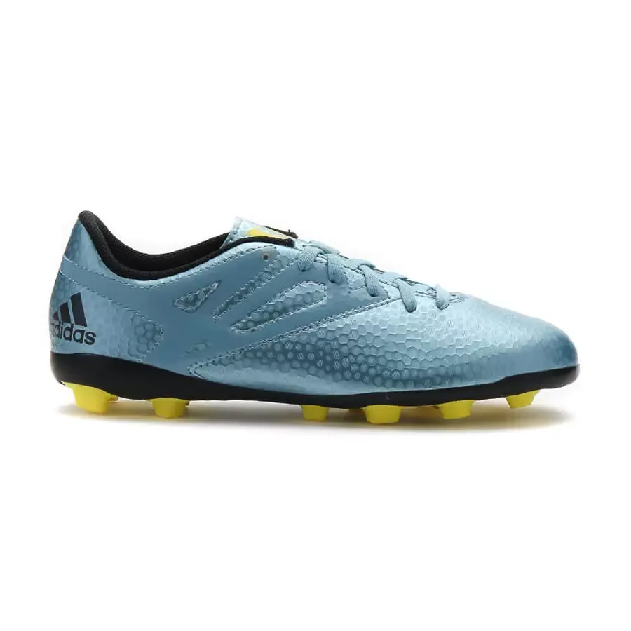 Imagen 4 de 5 de Botines adidas Messi 15.4 Fxg J M-AQUA/AMARILLO/NEGRO
