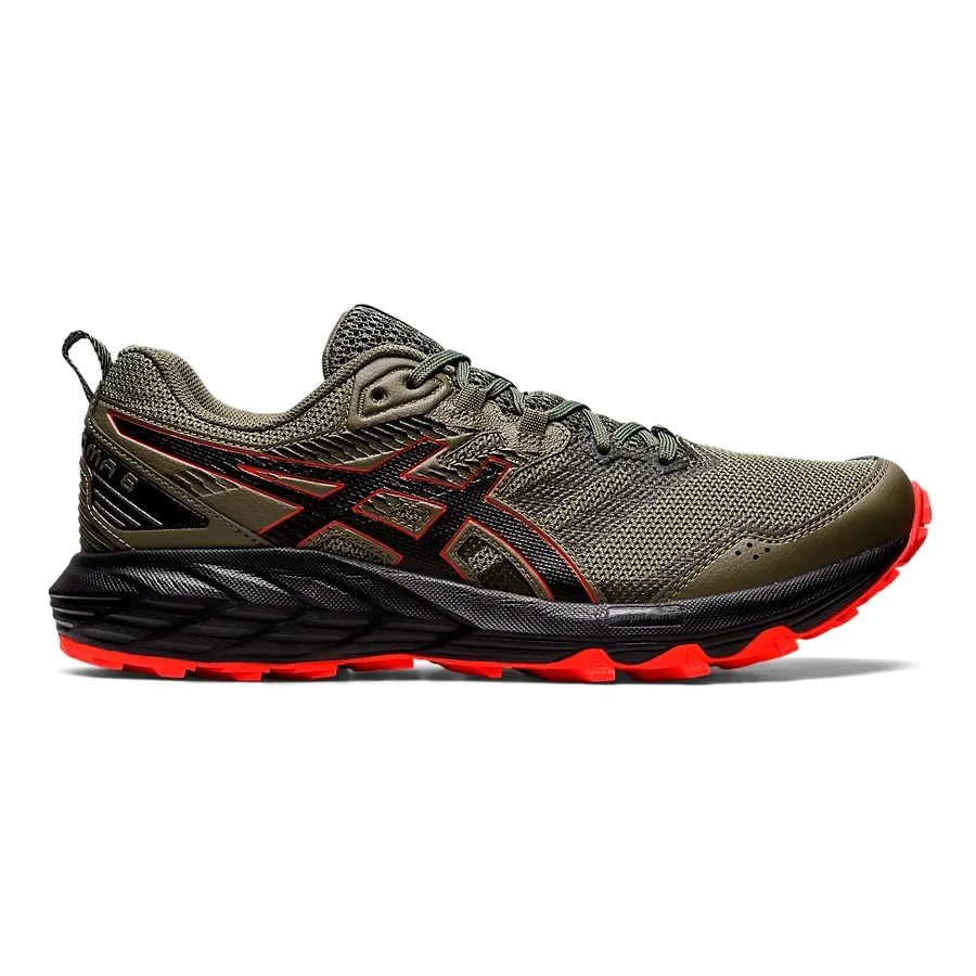 Imagen 0 de 5 de Zapatillas Asics Gel Sonoma 6 Standard-VERDE OLIVA/NEGRO/ROJO