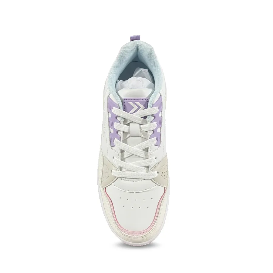 Imagen 2 de 3 de Zapatillas Atomik Casual Board 25-BLANCO/CRUDO/LILA