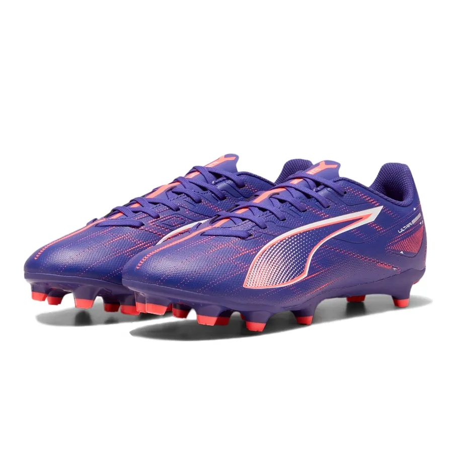 Imagen 2 de 6 de Botines Puma Ultra Play 5 Fg/Ag-MARINO/ROSA FLUOR