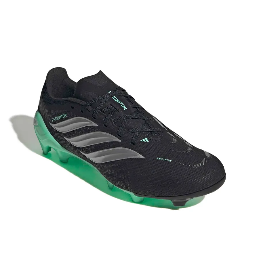 Imagen 1 de 7 de Botines adidas Predator League Fg-NEGRO-PLATA-MENTA