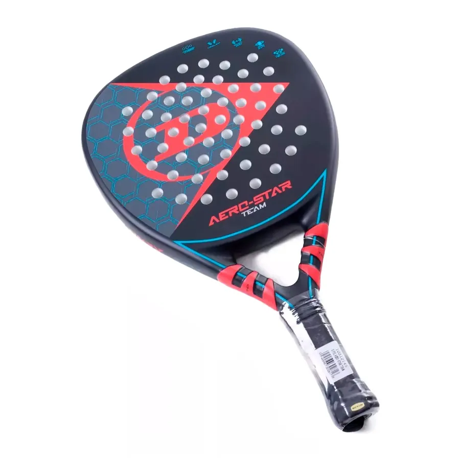 Imagen 0 de 6 de Paleta Dunlop Aero Star Team-NEGRO/AZUL/ROJO