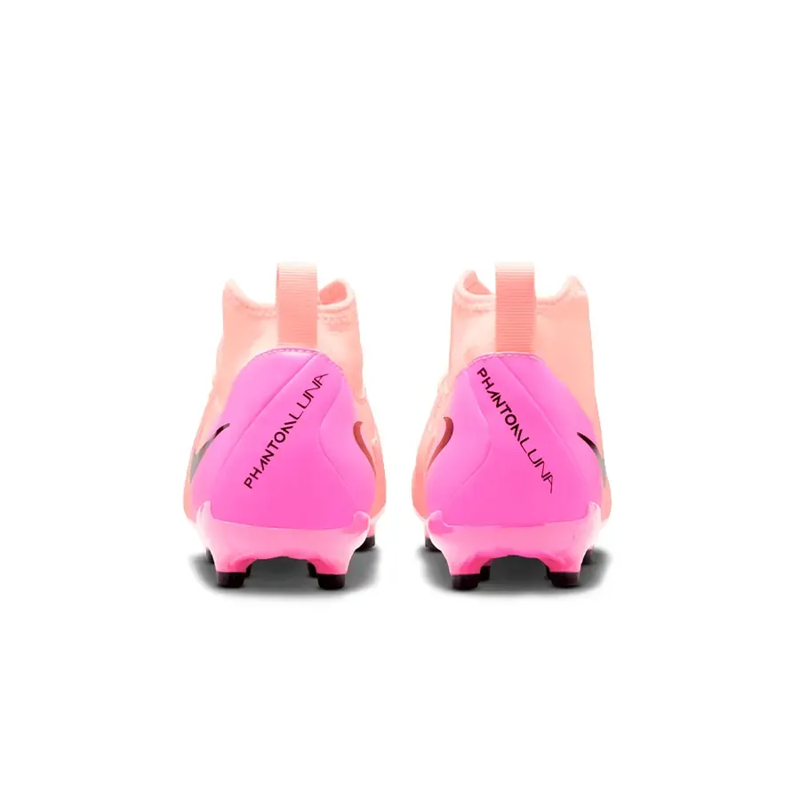 Imagen 5 de 6 de Botines Nike Phantom Luna Academy Fg-ROSA/ROSA FLUOR