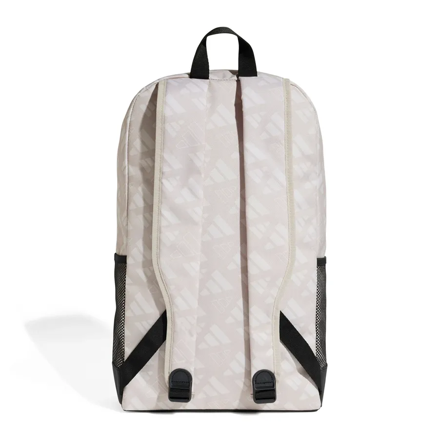 Imagen 2 de 5 de Mochila adidas Linear Bp Mono-BEIGE/NEGRO