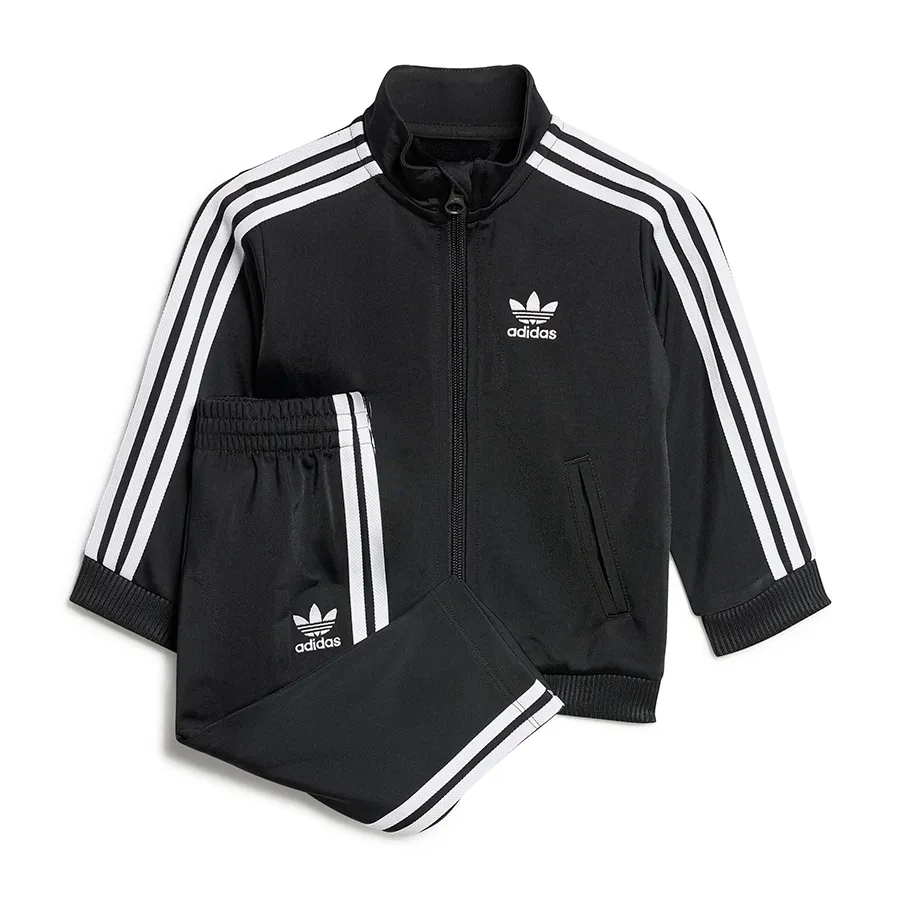 Imagen 0 de 5 de Conjunto adidas originals Adicolor Firebird-NEGRO/BLANCO