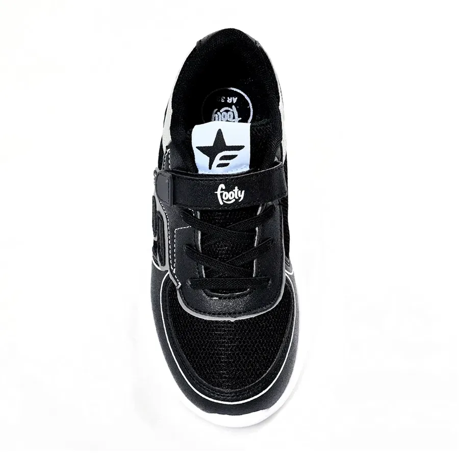 Imagen 3 de 4 de Zapatillas Footy Deportiva Top New-NEGRO/GRIS/BLANCO