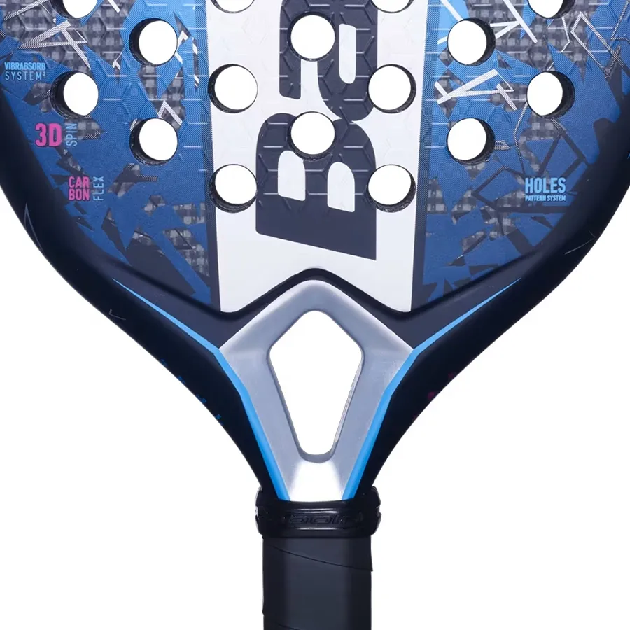 Imagen 4 de 5 de Paleta Babolat Air Veron 2.5-NEGRO/AZUL