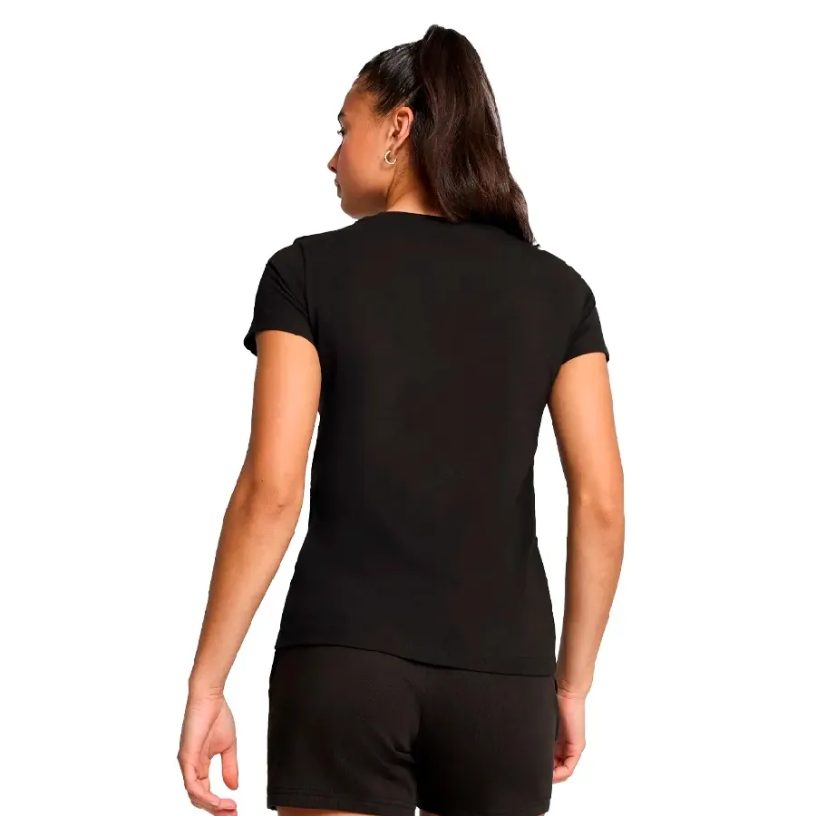 Imagen 1 de 2 de Remera Puma Essentials Elevated Tee-NEGRO