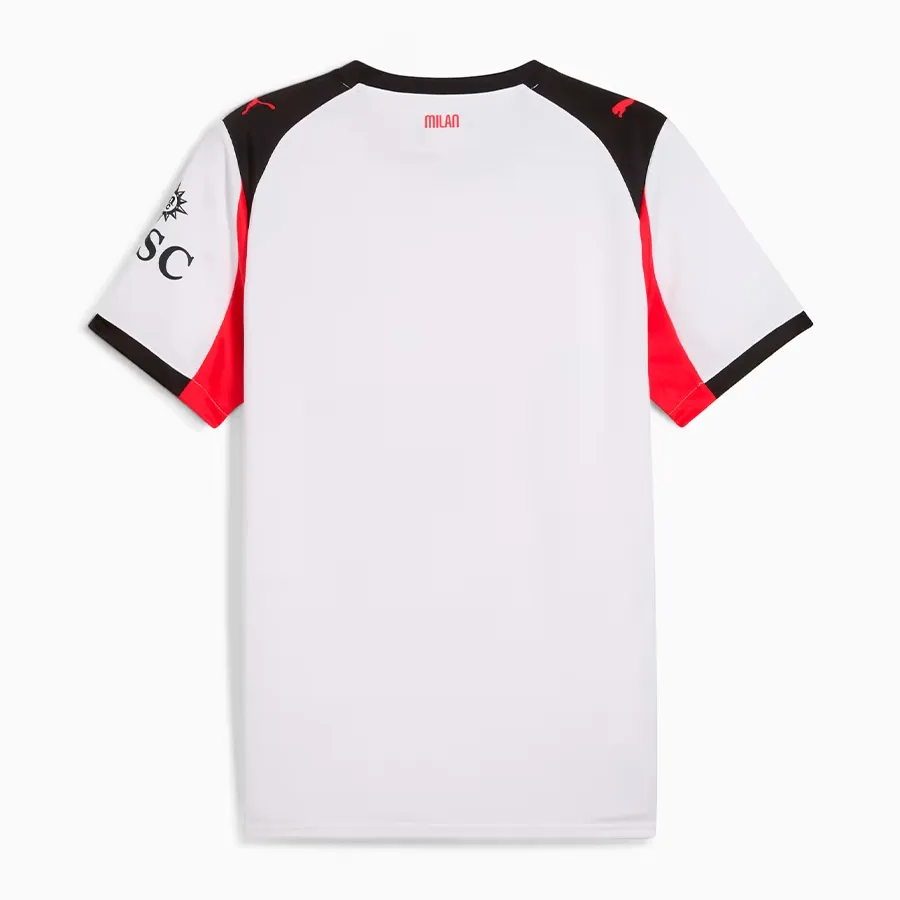 Imagen 3 de 6 de Camiseta Puma Visitante AC Milan 25/26-BLANCO/NEGRO/ROJO