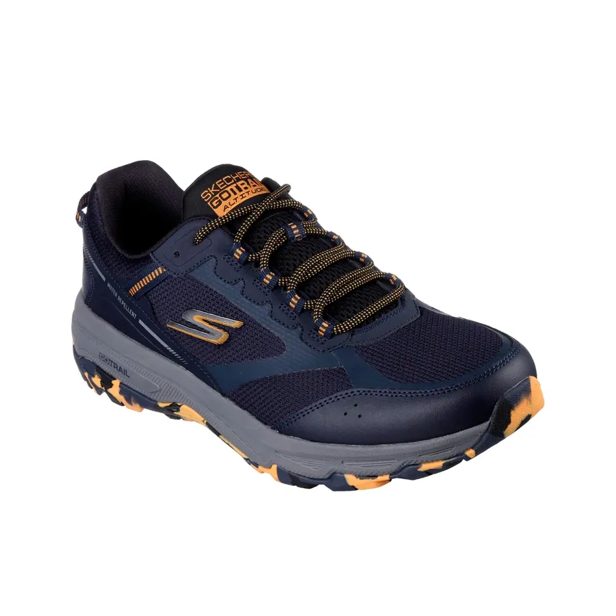 Imagen 1 de 5 de Zapatillas Skechers Go Run Trail-MARINO/GRAFITO/NARANJA