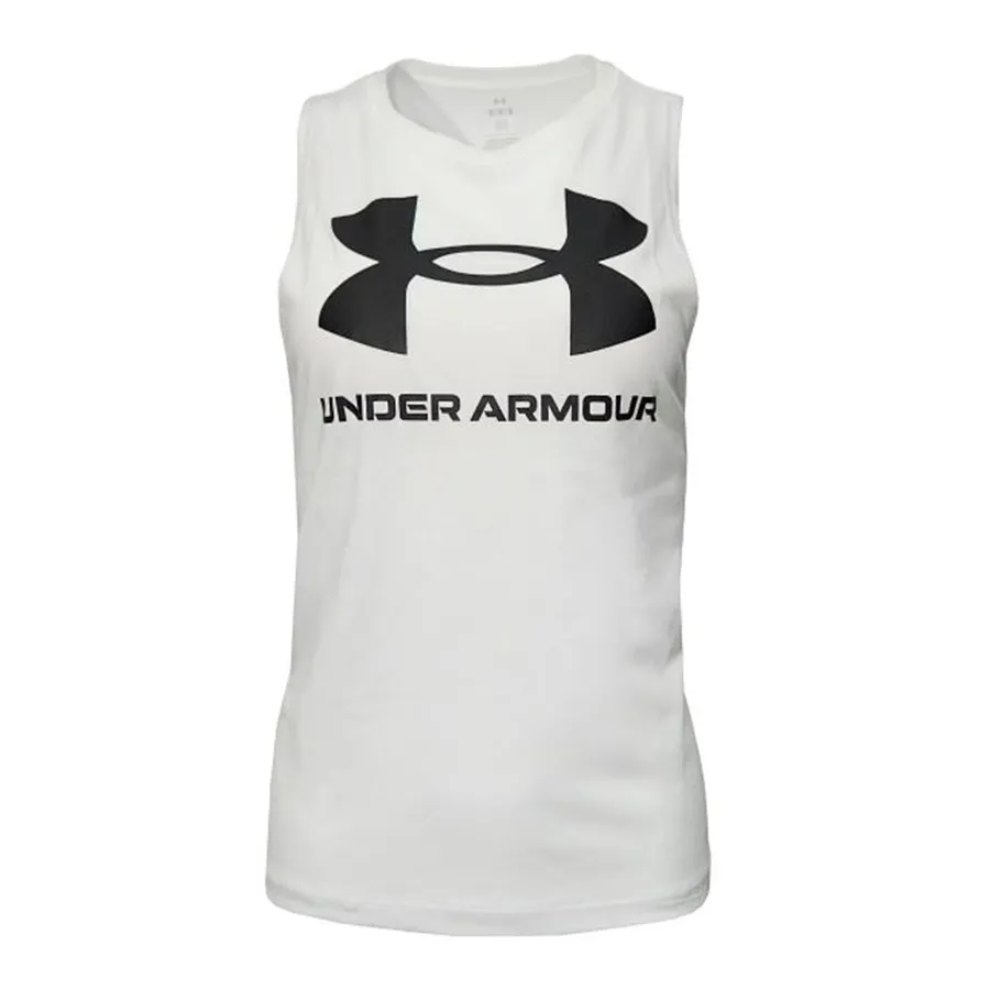 Imagen 2 de 4 de Musculosa Under Armour Live Sportstyle Tank-BLANCO