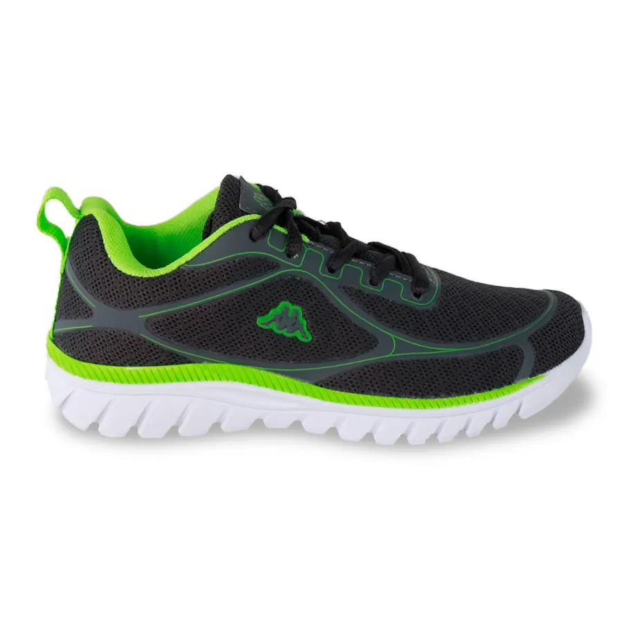 Imagen 0 de 6 de Zapatillas Kappa Rufo Kids-GRAFITO/VERDE