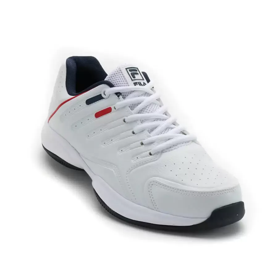 Imagen 3 de 5 de Zapatillas Fila Lugano 6.0 Masc-BLANCO/MARINO/ROJO
