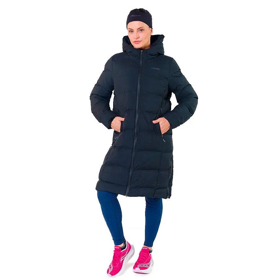 Imagen 0 de 4 de Campera Saucony Surge Heat Long-NEGRO