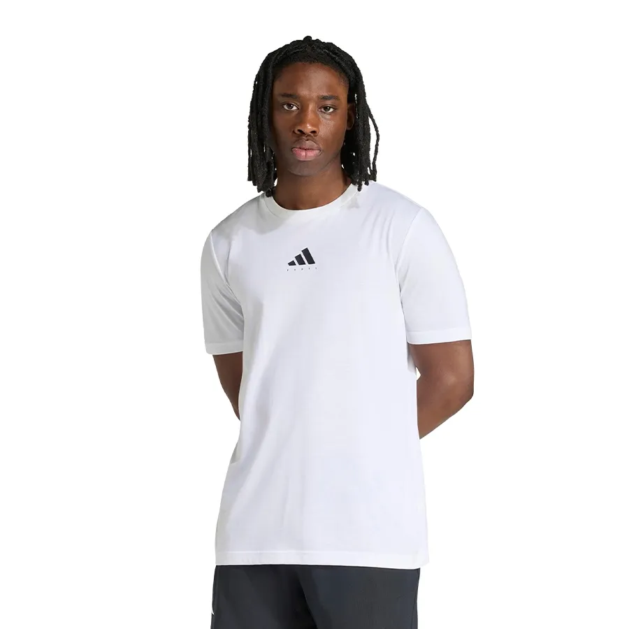 Imagen 1 de 6 de Remera adidas padel Graphic Category-BLANCO