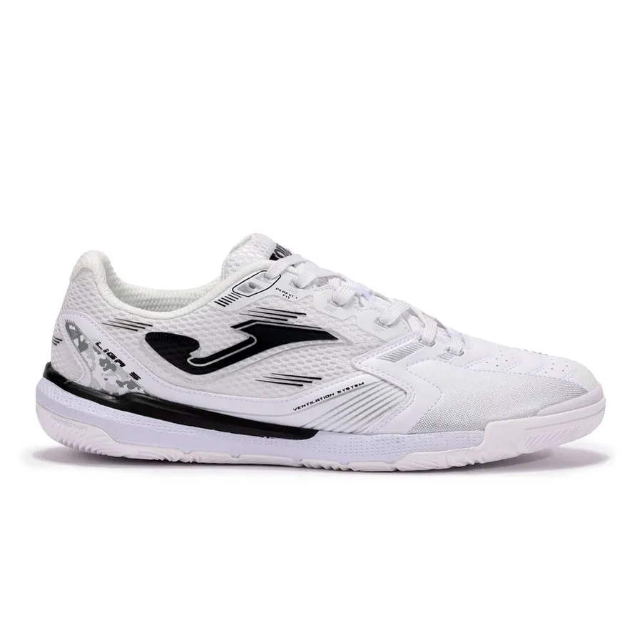 Imagen 0 de 4 de Botines Joma Liga 5 In-BLANCO/NEGRO