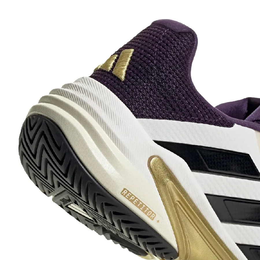 Imagen 7 de 8 de Zapatillas adidas Barricade 13-BLANCO/NEGRO/MORADO