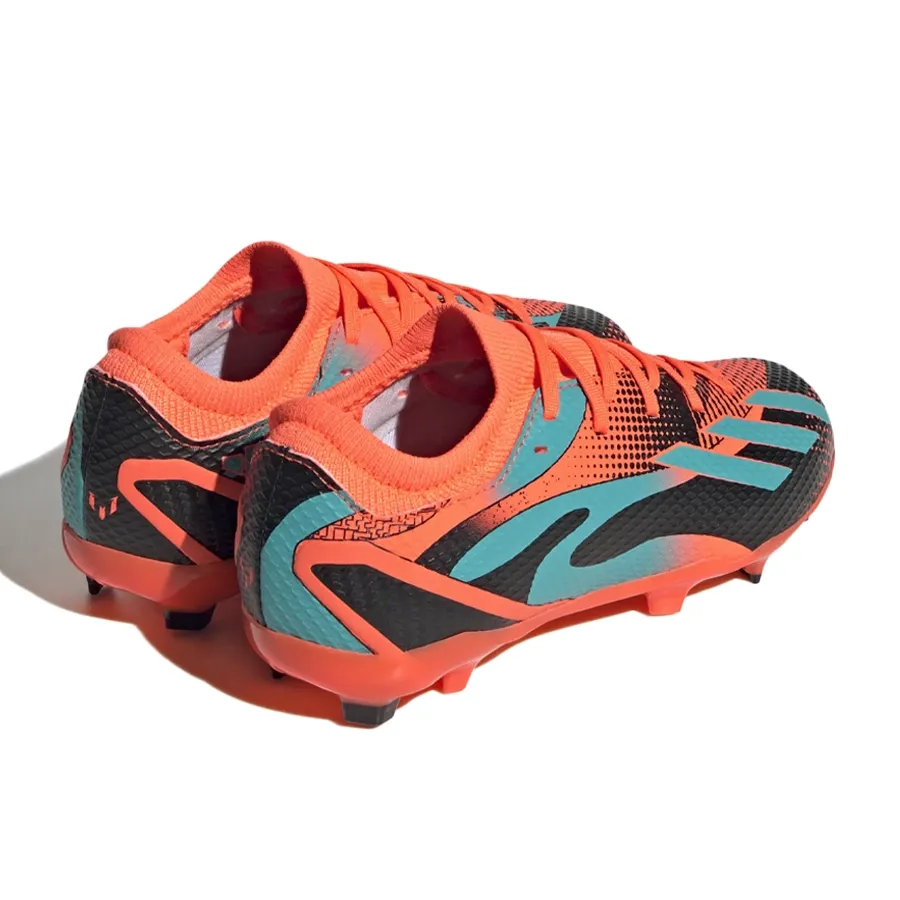 Imagen 2 de 5 de Botines adidas X Speedportal Messi.3-NARANJA FLUOR/TURQUESA/NEGRO