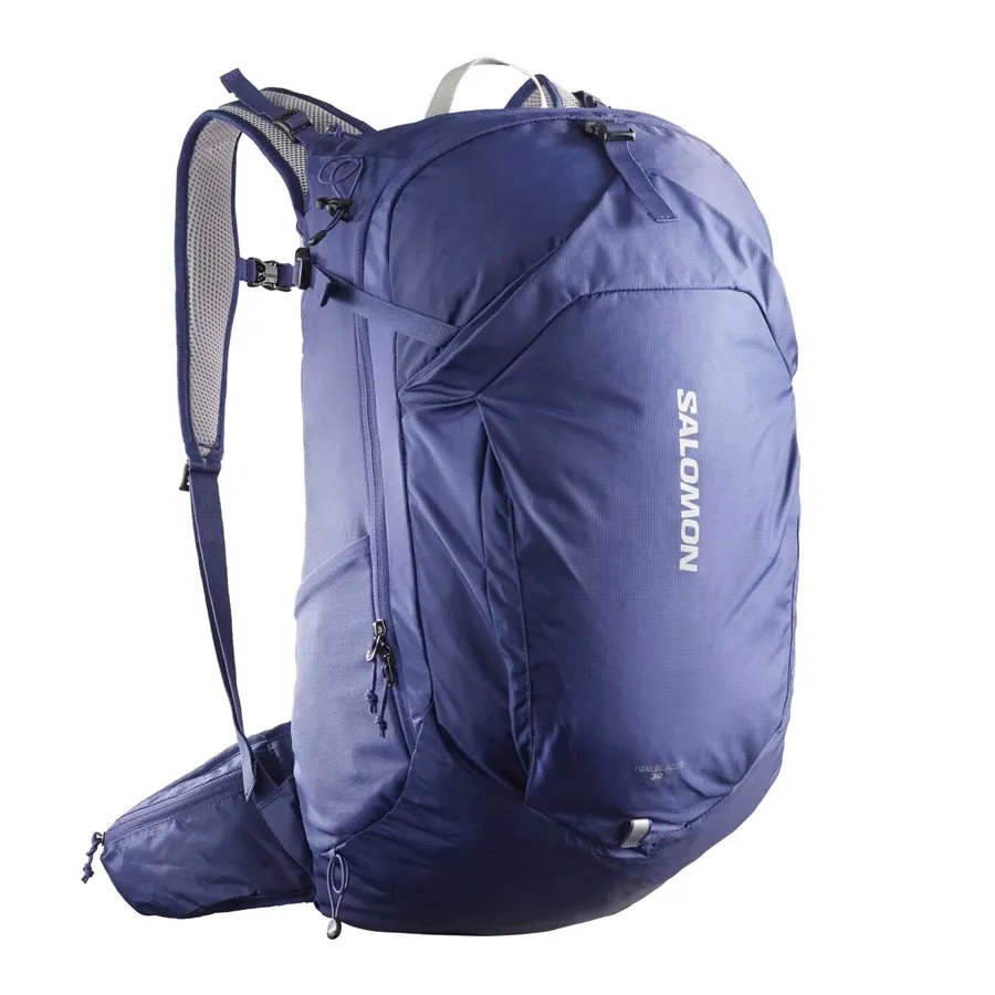 Imagen 0 de 2 de Mochila Salomon Trailbazer 30-MARINO/GRIS