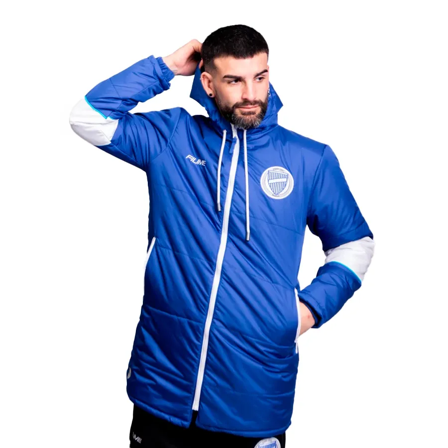 Imagen 1 de 4 de Campera Fiume Sport Invierno Godoy Cruz-AZUL/BLANCO