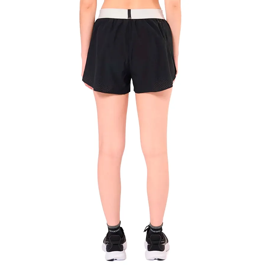 Imagen 1 de 5 de Short Saucony Endorphin Split-NEGRO