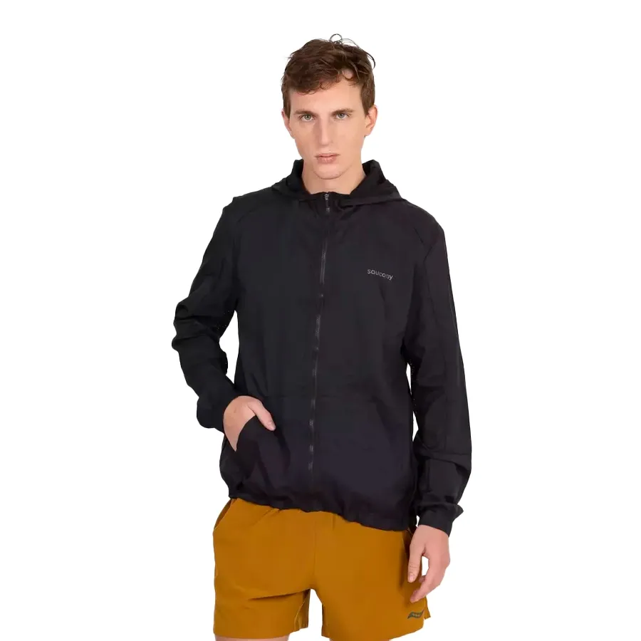 Imagen 0 de 6 de Campera Saucony Elevate Packaway-NEGRO