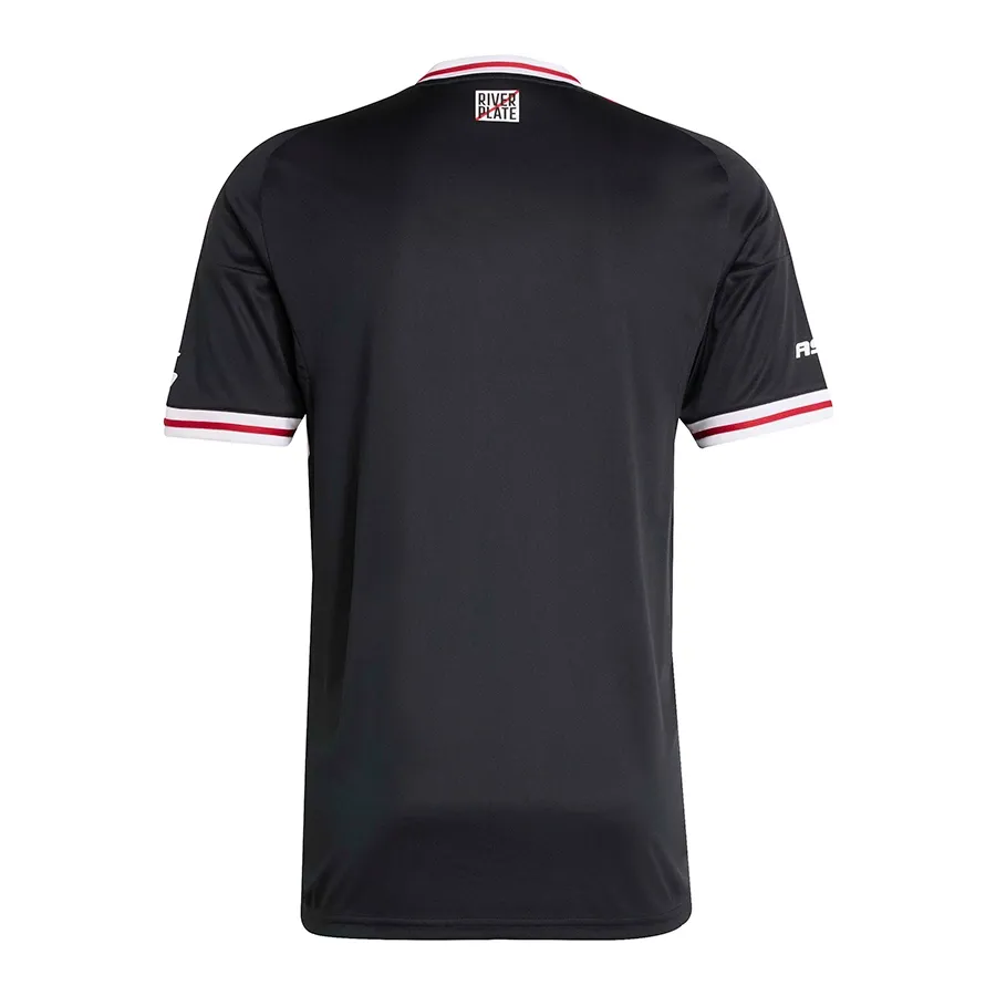 Imagen 1 de 2 de Camiseta adidas alternativa River Plate 25/26-NEGRO/ROJO