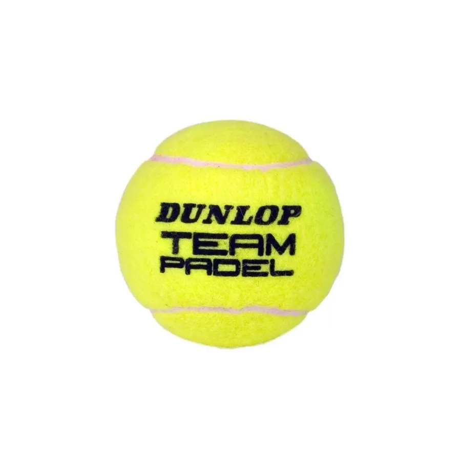 Imagen 1 de 3 de Pelota Dunlop Balls Paddle Team X3-AMARILLO