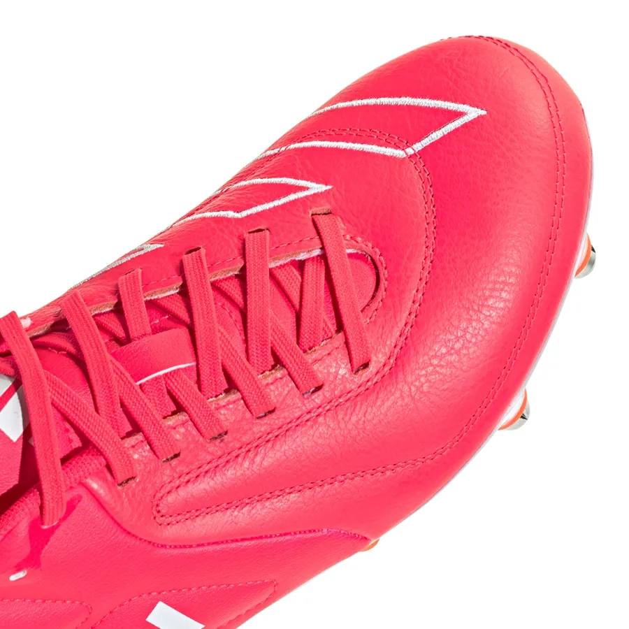 Imagen 5 de 7 de Botines adidas Rugby Rs15 Elite Terreno-CORAL FLUOR/NARANJA/BLANCO