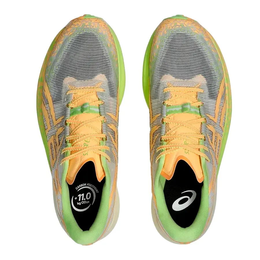 Imagen 3 de 6 de Zapatillas Asics Metafuji Trail-GRIS-NARANJA-LIMA