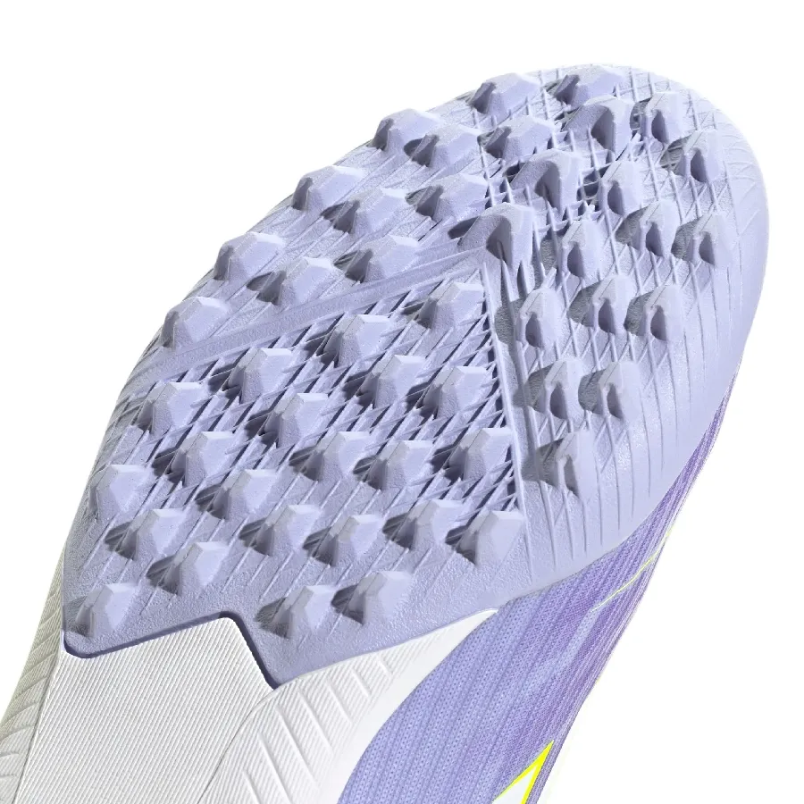 Imagen 6 de 7 de Botines adidas F50 Sparkfusion League Tf-LILA/VERDE FLUOR