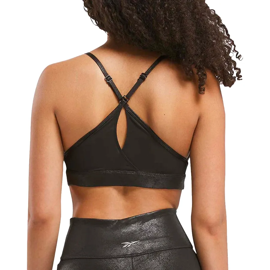 Imagen 2 de 4 de Top Reebok Lux Faux Leather-NEGRO