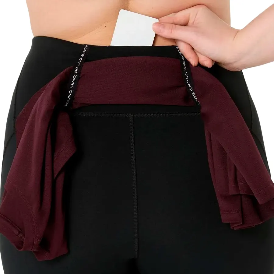 Imagen 6 de 7 de Calza Asics Road Winter High Waist-NEGRO